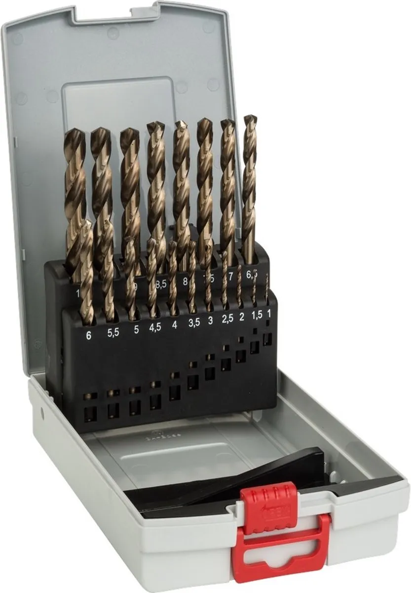 Bosch Professional 19ST Metaalboorset Pro Box HSS-Co 135° - 14 Stuks - afbeelding 6 van 6