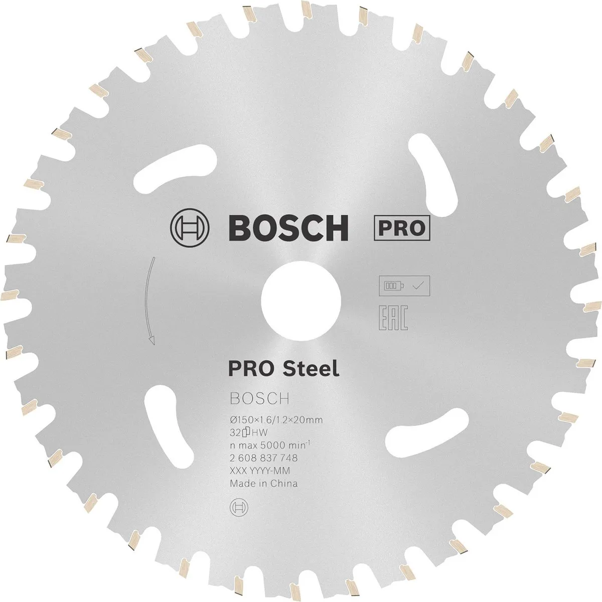 Bosch Professional Steel Accuzaagblad 150mm