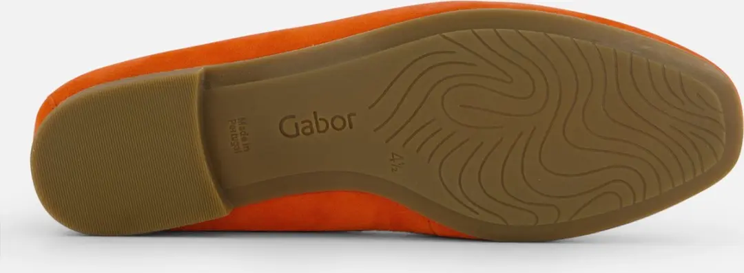 Gabor Instappers oranje Suede - Dames - Maat 38 - afbeelding 6 van 6