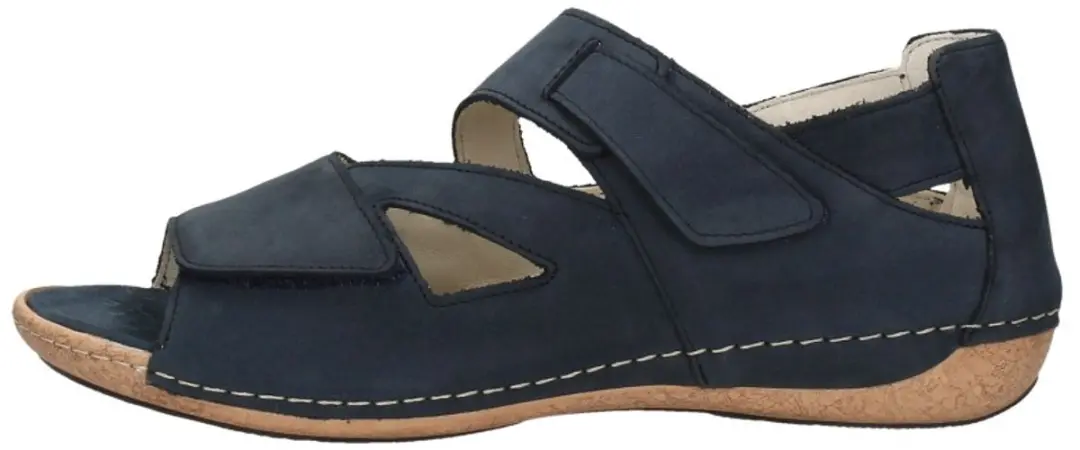 Waldlaufer Heliett Sandalen Plat - blauw - Maat 39 - afbeelding 2 van 6