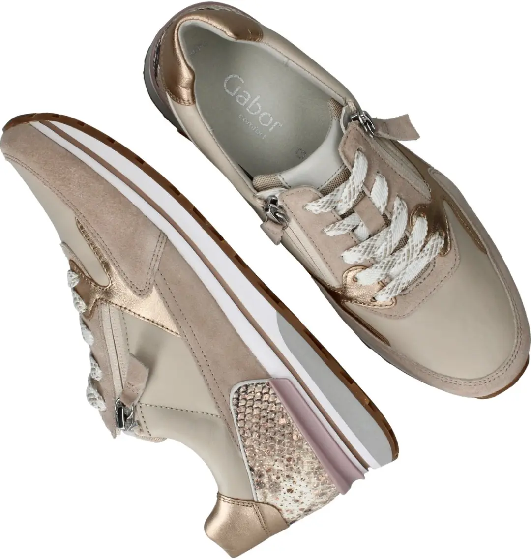 Gabor Sneakers 66.348.63 - Dames - Beige - Maat 42 - afbeelding 6 van 6