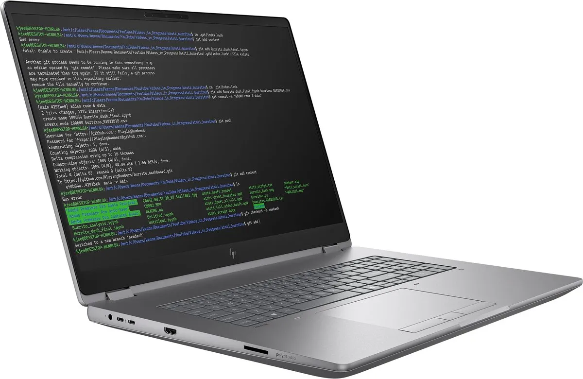 HP ZBook Fury G1i 18 Wolf Pro Security Edition - Intel Core Ultra 7 255HX - 32GB 1TB RTX PRO 2000 - Zilver