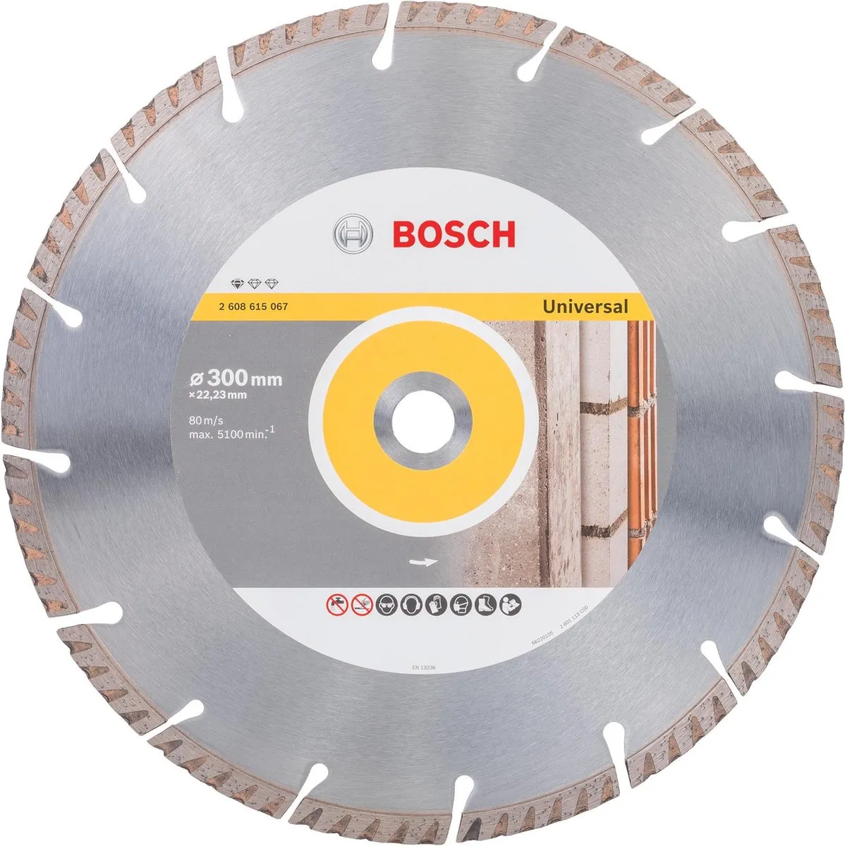 Bosch Professional Diamantschijf Universal 300mm