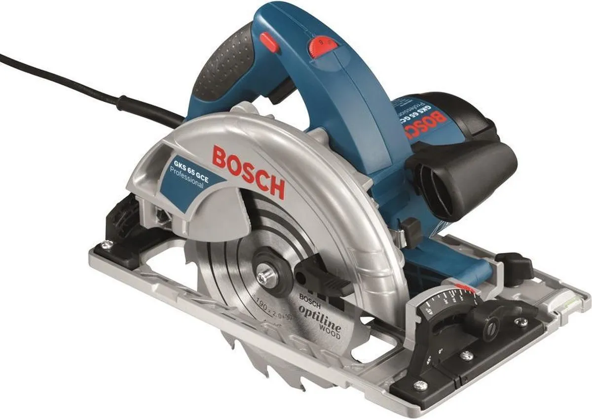 Bosch Professional GKS 65 GCE Cirkelzaagmachine 1800W - 190mm