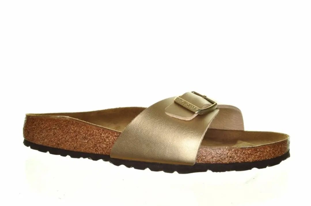 Birkenstock Madrid BF Gold Dames Slippers - Maat 37 - afbeelding 3 van 6