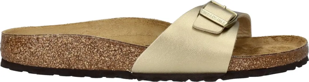 Birkenstock Madrid BF Gold Dames Slippers - Maat 37 - afbeelding 2 van 6