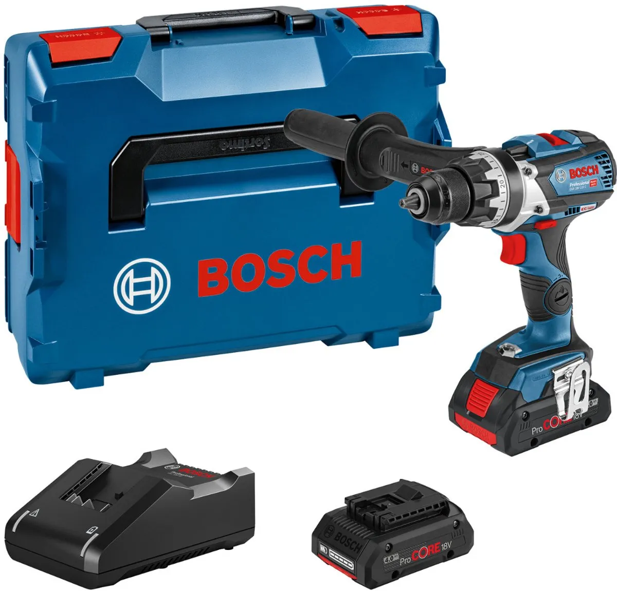 Bosch Professional GSR 18V-110C Accu Schroefboormachine - 18V 4.0Ah - 2x Accu