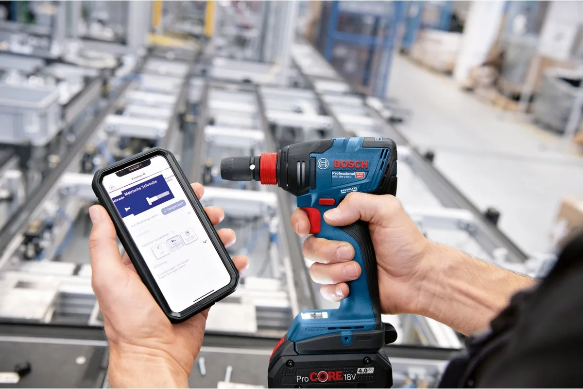 Bosch Professional GDX 18V-210 C Slagmoersleutel 210Nm - Bluetooth