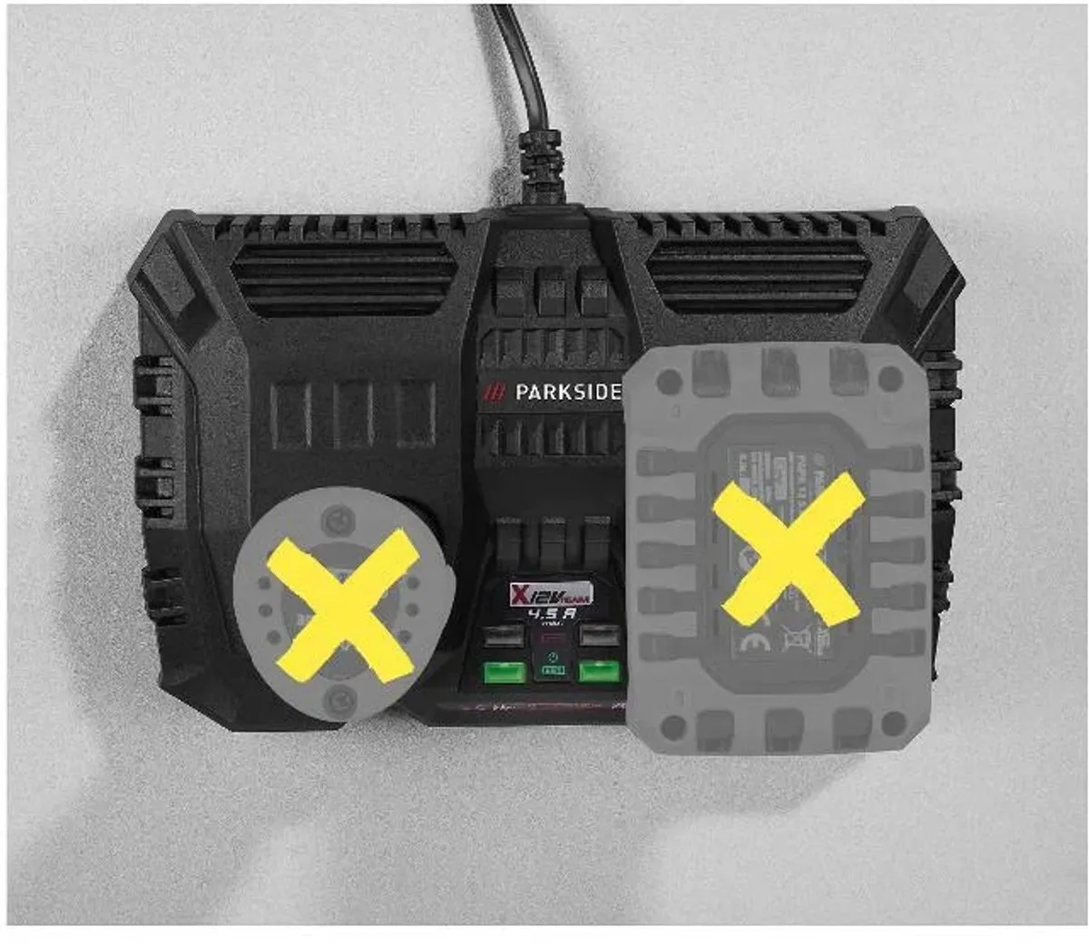 PARKSIDE PDSLAP 12 A1 Dubbele Accu-Oplader 150W