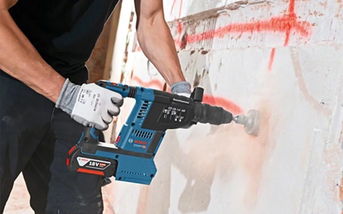 Bosch Professional GBH 18V-26F Accuboormachine - 2x 8,0Ah - SDS-plus - afbeelding 5 van 6