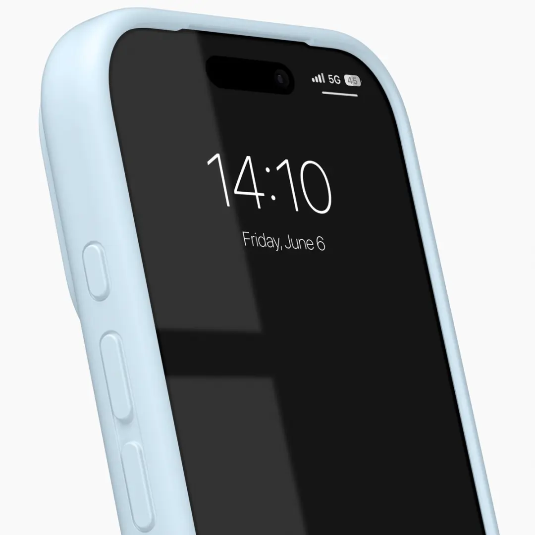 iDeal of Sweden iPhone 18/17 Pro Max Silicone Hoes - Light Blue - IDSICMS-I2667P-501 - afbeelding 2 van 4