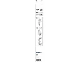 Bosch Professional TF350NHM Tandzaagbladen - Metaal - 1 Stuk