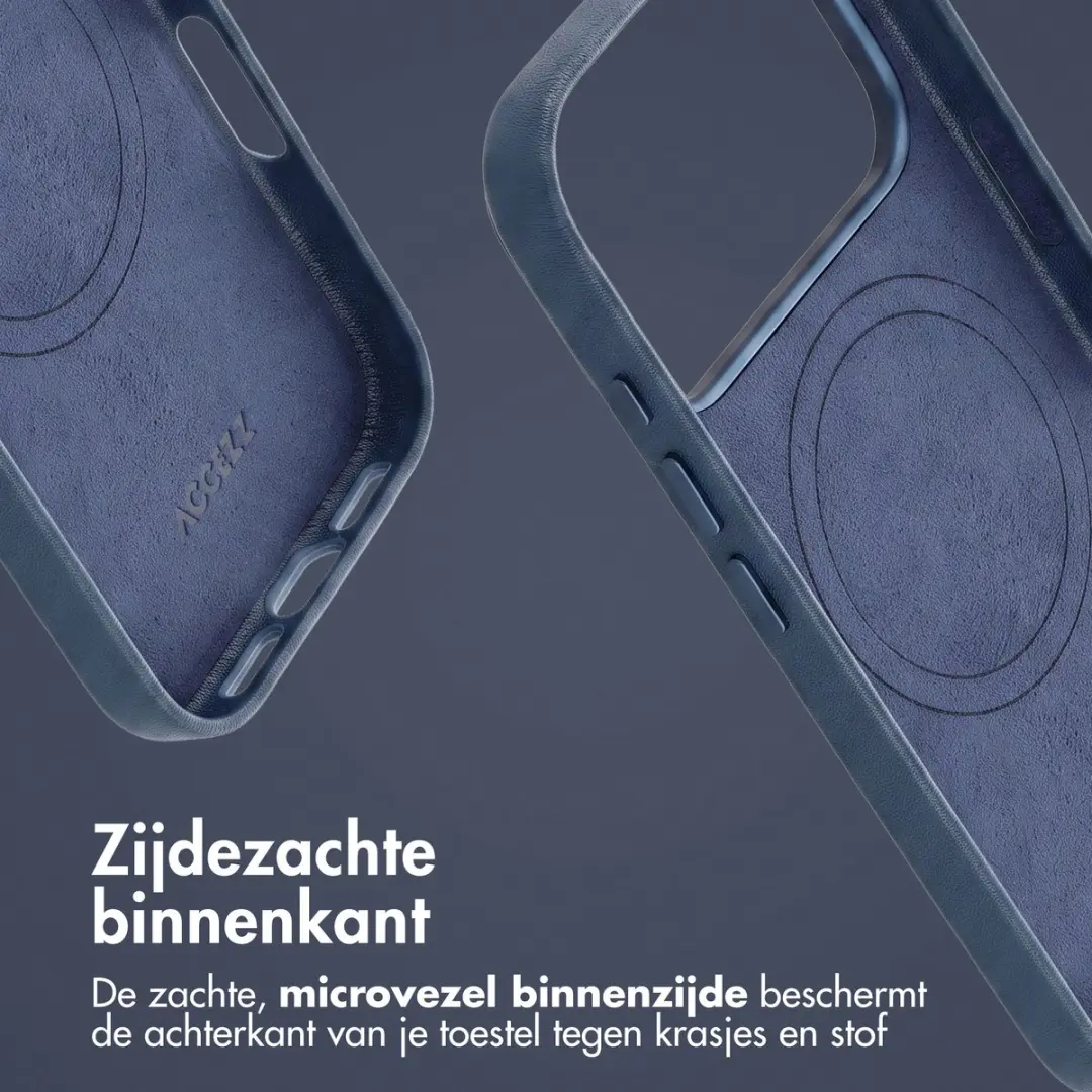 Accezz Hoesje iPhone 18/17 Pro Max - Nightfall Blue - MagSafe - afbeelding 5 van 6