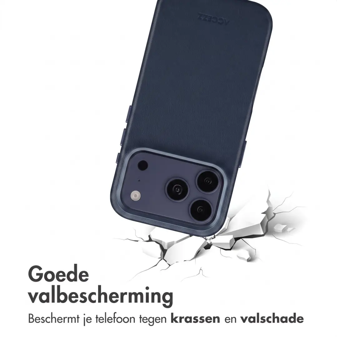 Accezz Hoesje iPhone 18/17 Pro Max - Nightfall Blue - MagSafe - afbeelding 6 van 6