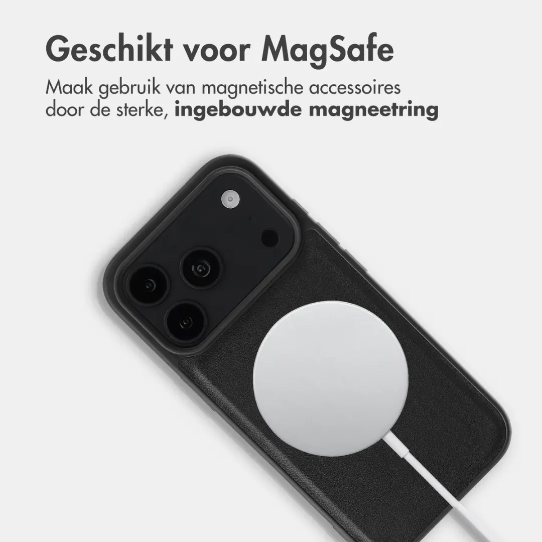 Accezz Hoesje iPhone 18/17 Pro Max - MagSafe - Zwart - afbeelding 3 van 6