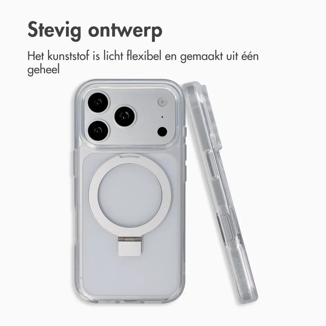 Accezz Hoesje iPhone 18/17 Pro Max - Transparant - MagSafe - afbeelding 5 van 6