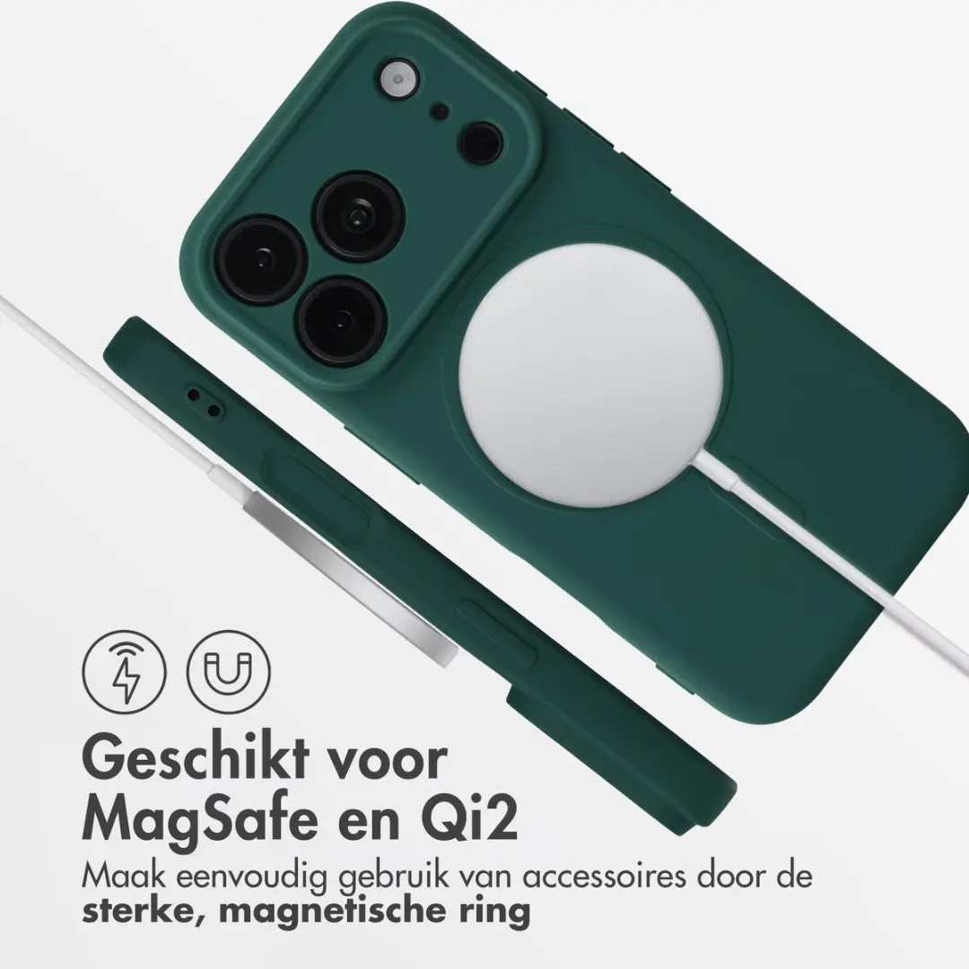 imoshion Hoesje iPhone 18/17 Pro Max - Donkergroen MagSafe - afbeelding 2 van 6