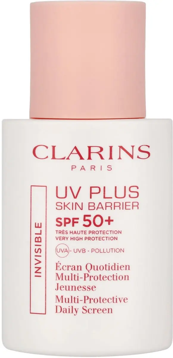 Clarins Invisible UV Plus SPF50 Huidbarrière 30ml - afbeelding 2 van 3