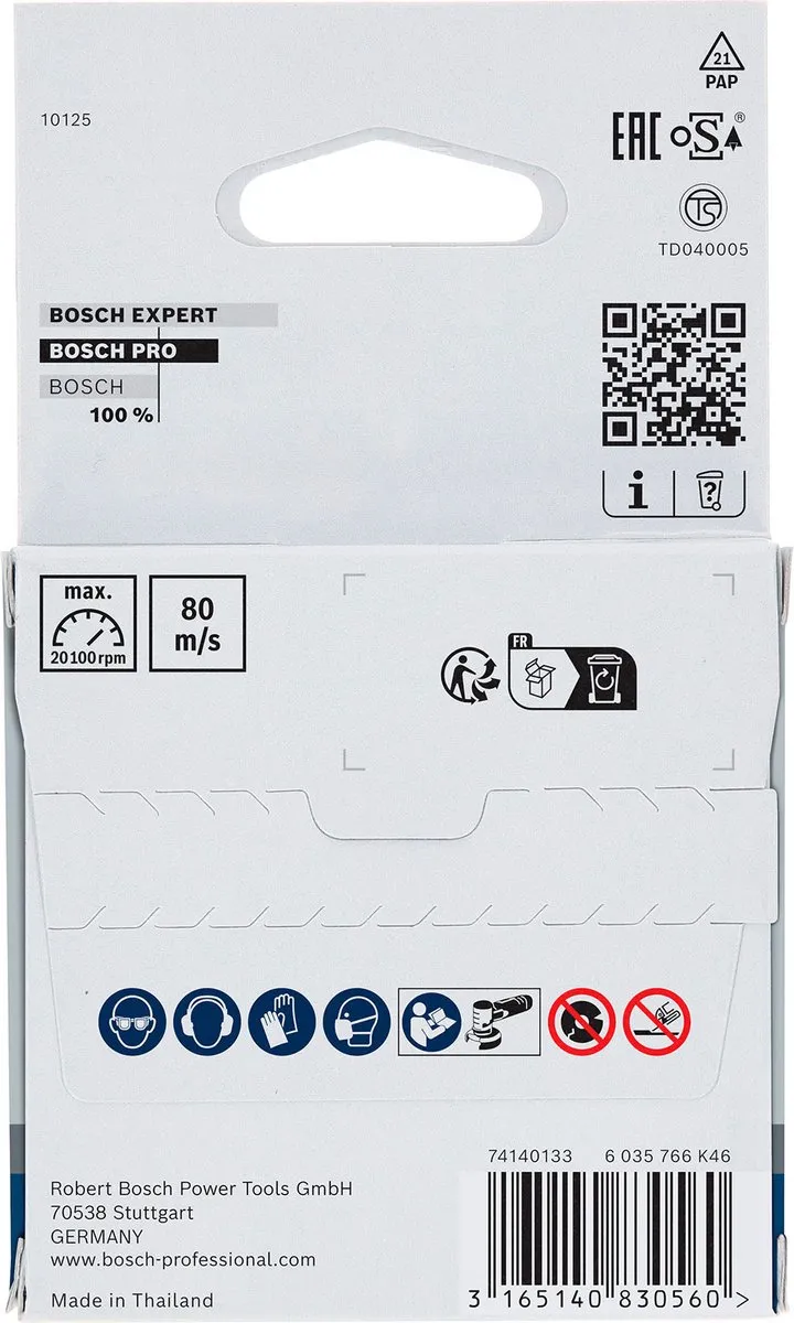 Bosch Professional Slijpschijf GWS 10,8 76 x 1 x 10mm - Metaal - 5 Stuks