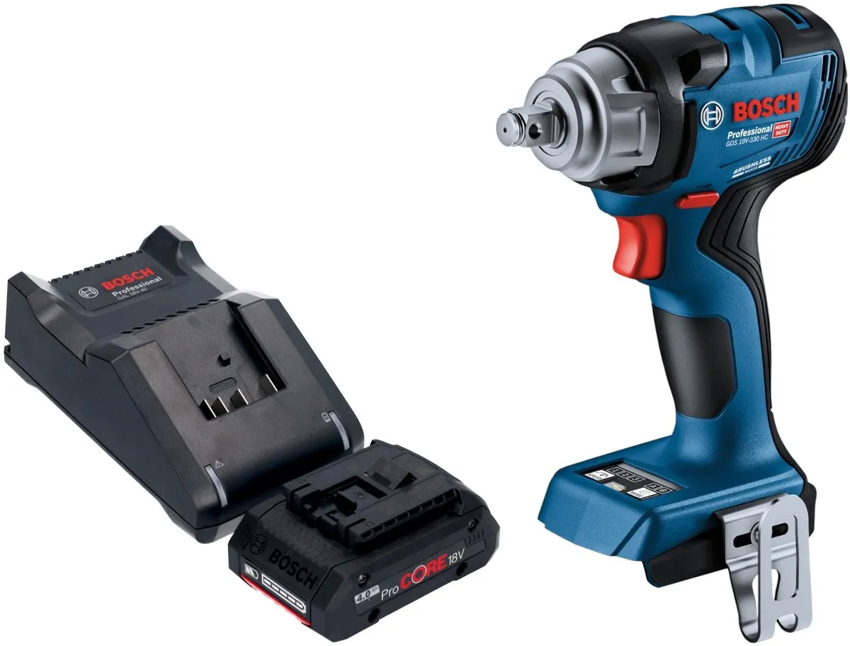 Bosch Professional GDS 18V-330 HC Accu-slagmoersleutel