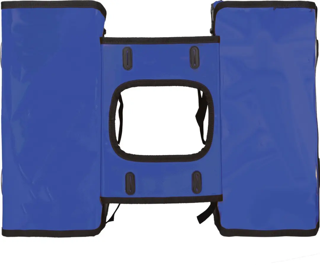 Willex Dubbele Fietstas Bisonyl 30L - Blauw - afbeelding 6 van 6