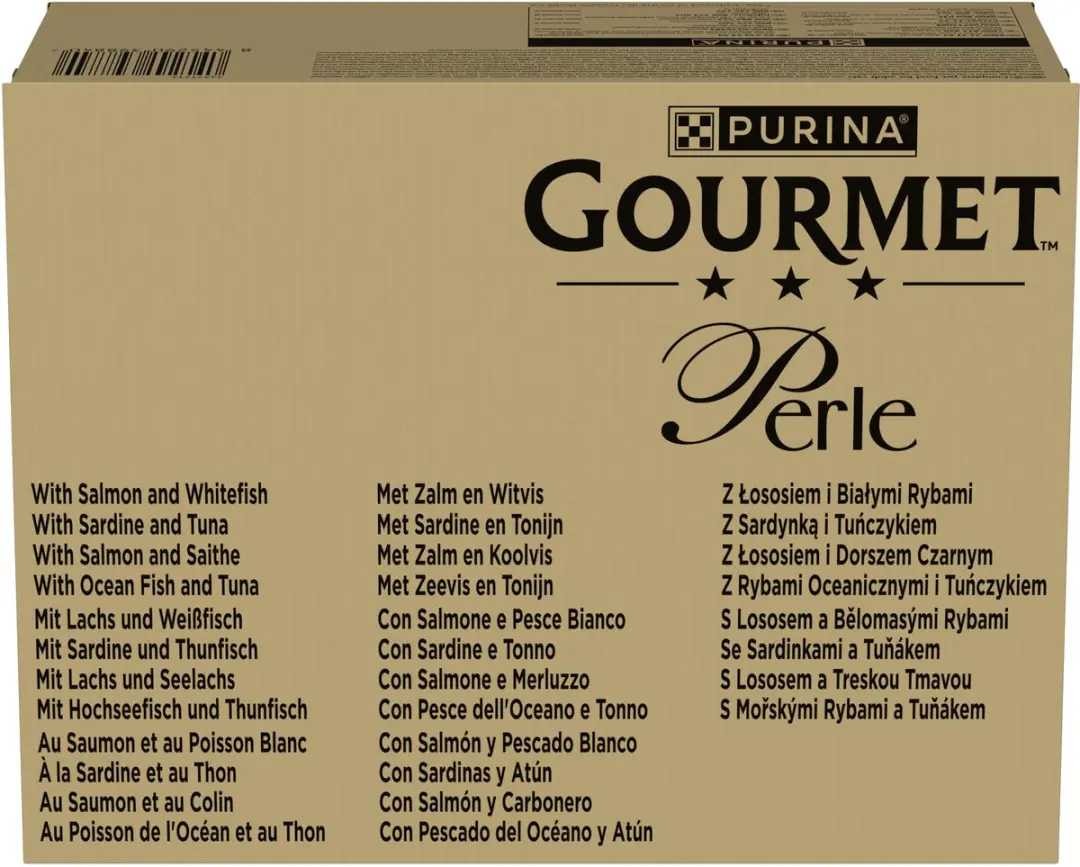 Gourmet Perle Duo Mini Filets in Saus - Kattenvoer 96x85g