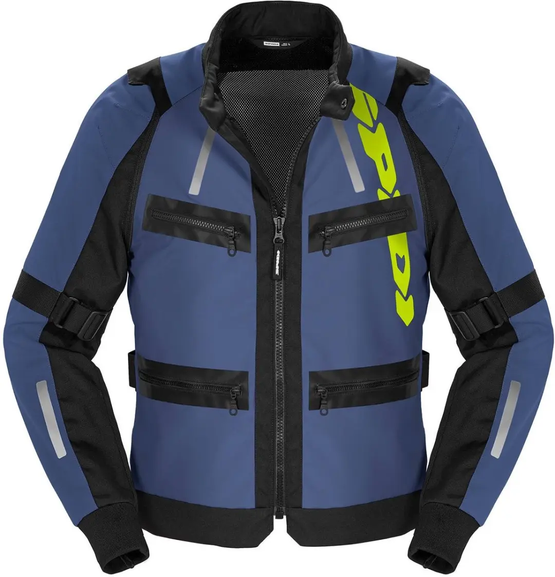 Spidi Enduro Pro Jacket Blauw Geel