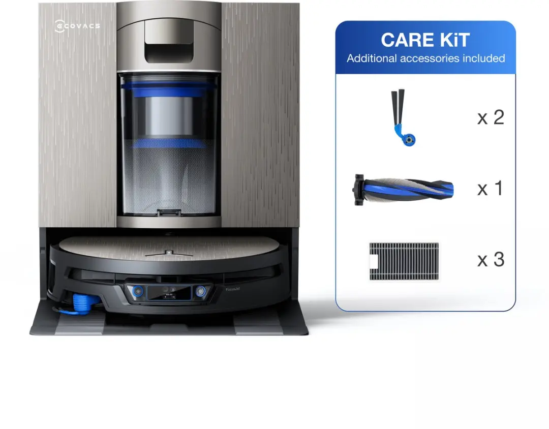 Ecovacs Deebot X12S OmniCyclone Robotstofzuiger - 27.000 Pa - Gold - afbeelding 6 van 6