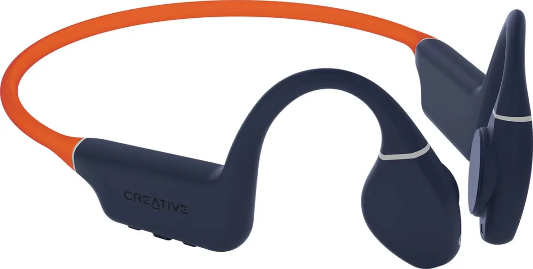Creative Outlier Free Pro+ EF1081 Hoofdtelefoon - Bluetooth 5.3 - 10 uur - Blauw & Oranje