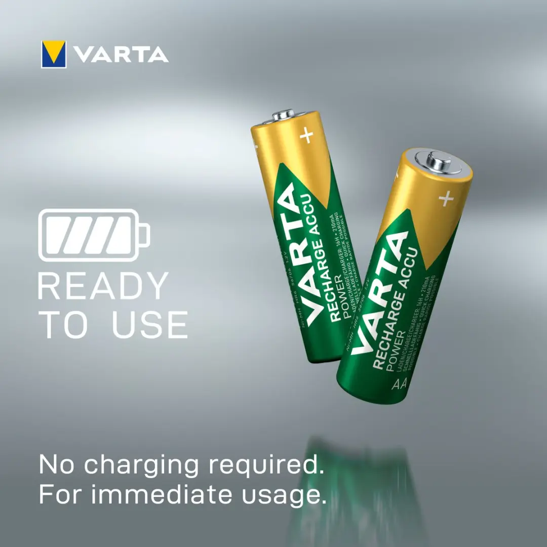 Varta Recharge Accu Power AA 2100mAh - 4 Stuks