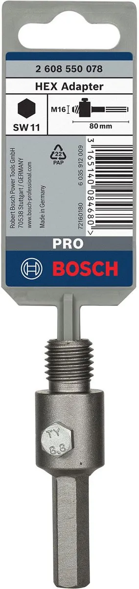 Bosch Professional M16 Opnameschacht - Metaal