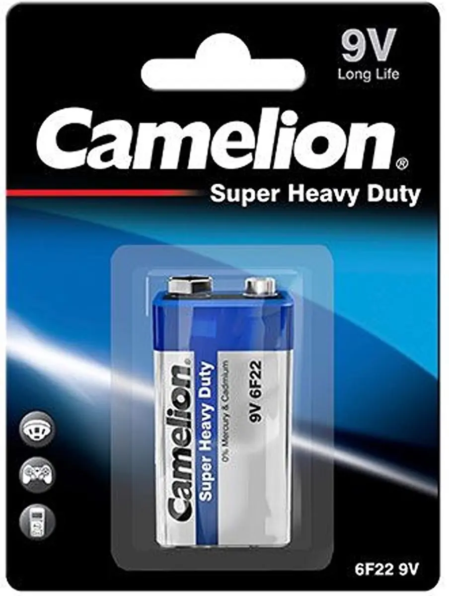 Camelion 9V Batterij 6F22