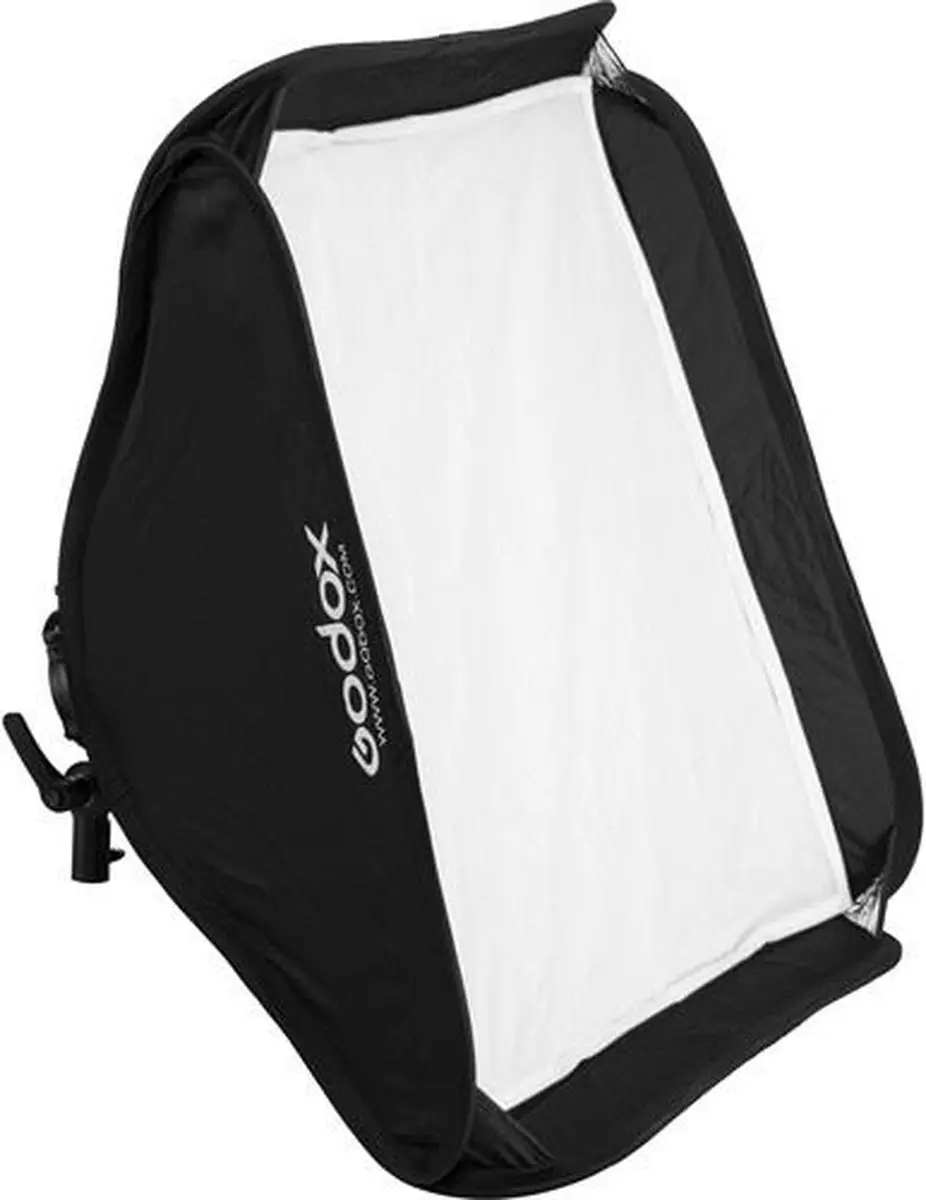 Godox Softbox 60 x 60 cm + S2-type Beugel Bowens vatting + Grid