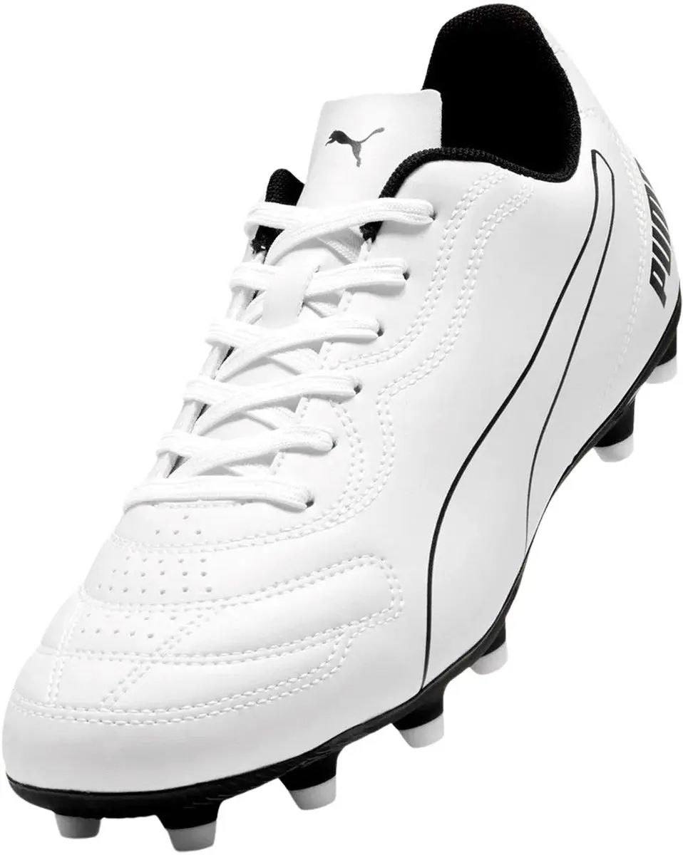 PUMA Classico FG Voetbalschoenen Heren 46 - Wit/Zwart