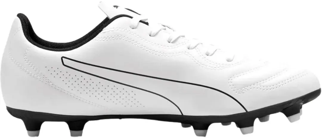 PUMA Classico FG Voetbalschoenen Heren 46 - Wit/Zwart
