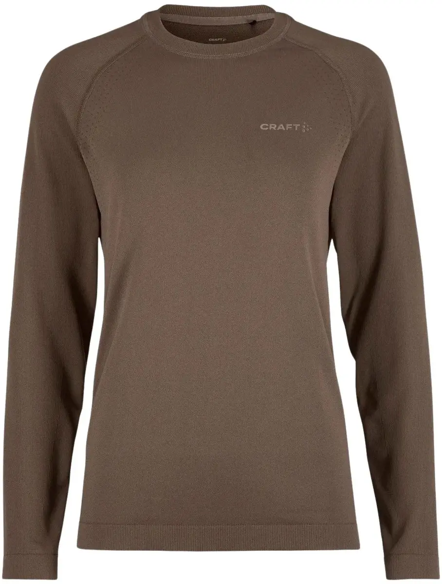 Craft Active Comfort 2 Longsleeve Shirt Dames - XL - Bruin - afbeelding 2 van 6