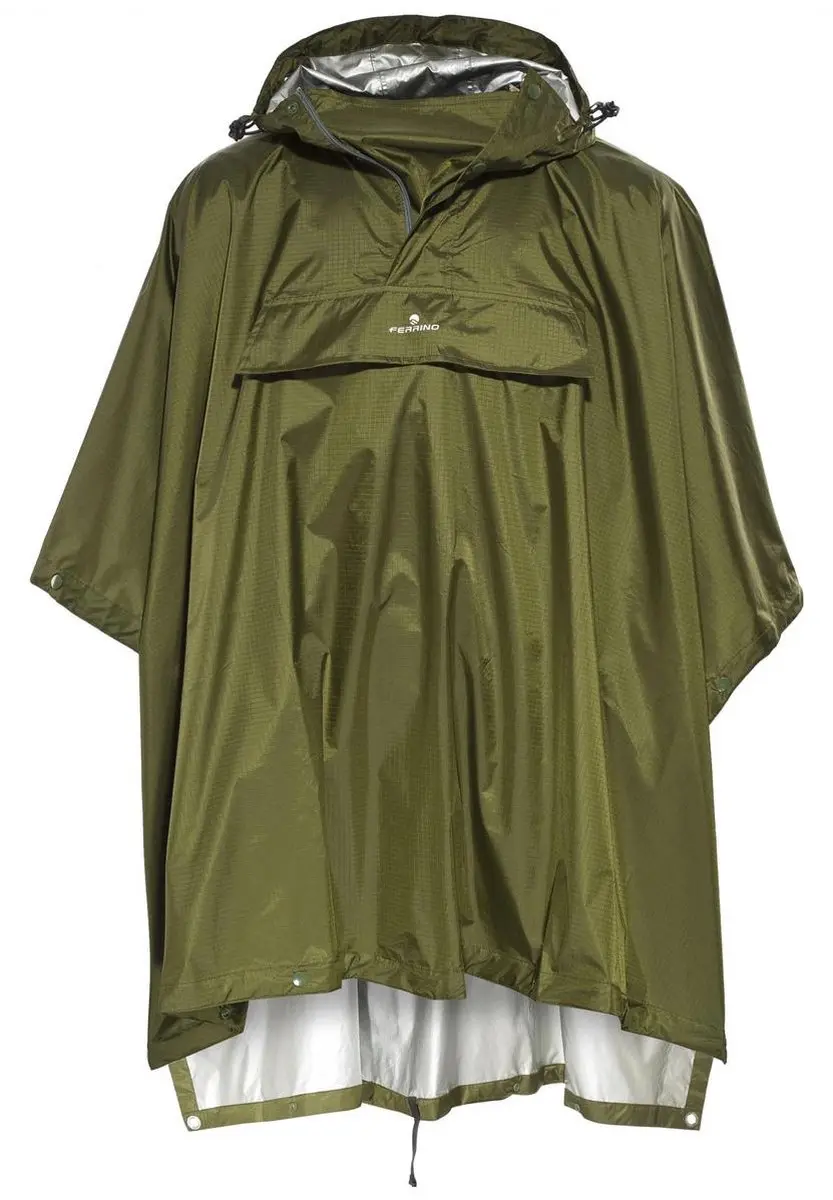Ferrino Regenponcho Todomodo Groen S/m