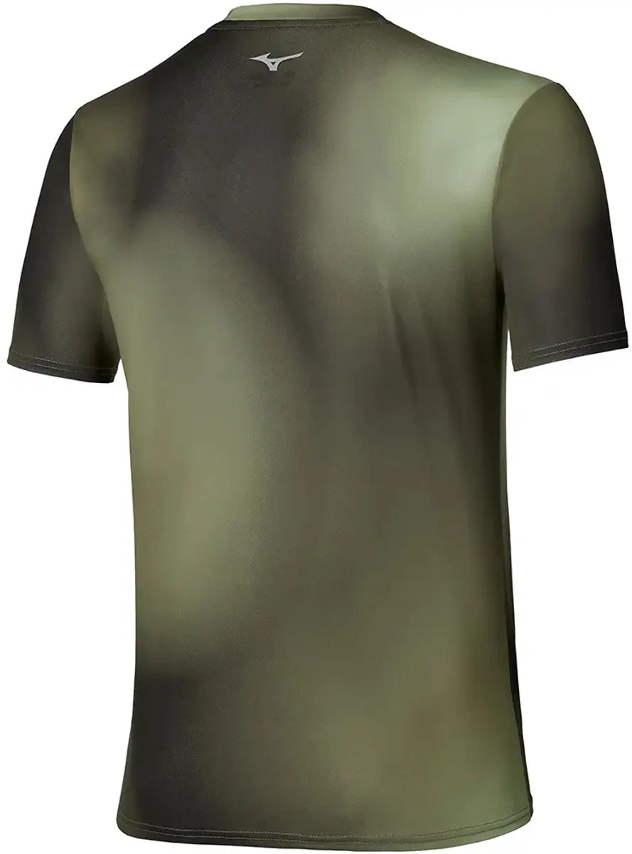 Mizuno Core Graphic T-shirt M - Forest Night - afbeelding 2 van 2