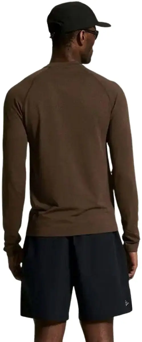 Craft Active Comfort LS Shirt Heren - L - Donkerbruin - afbeelding 4 van 6
