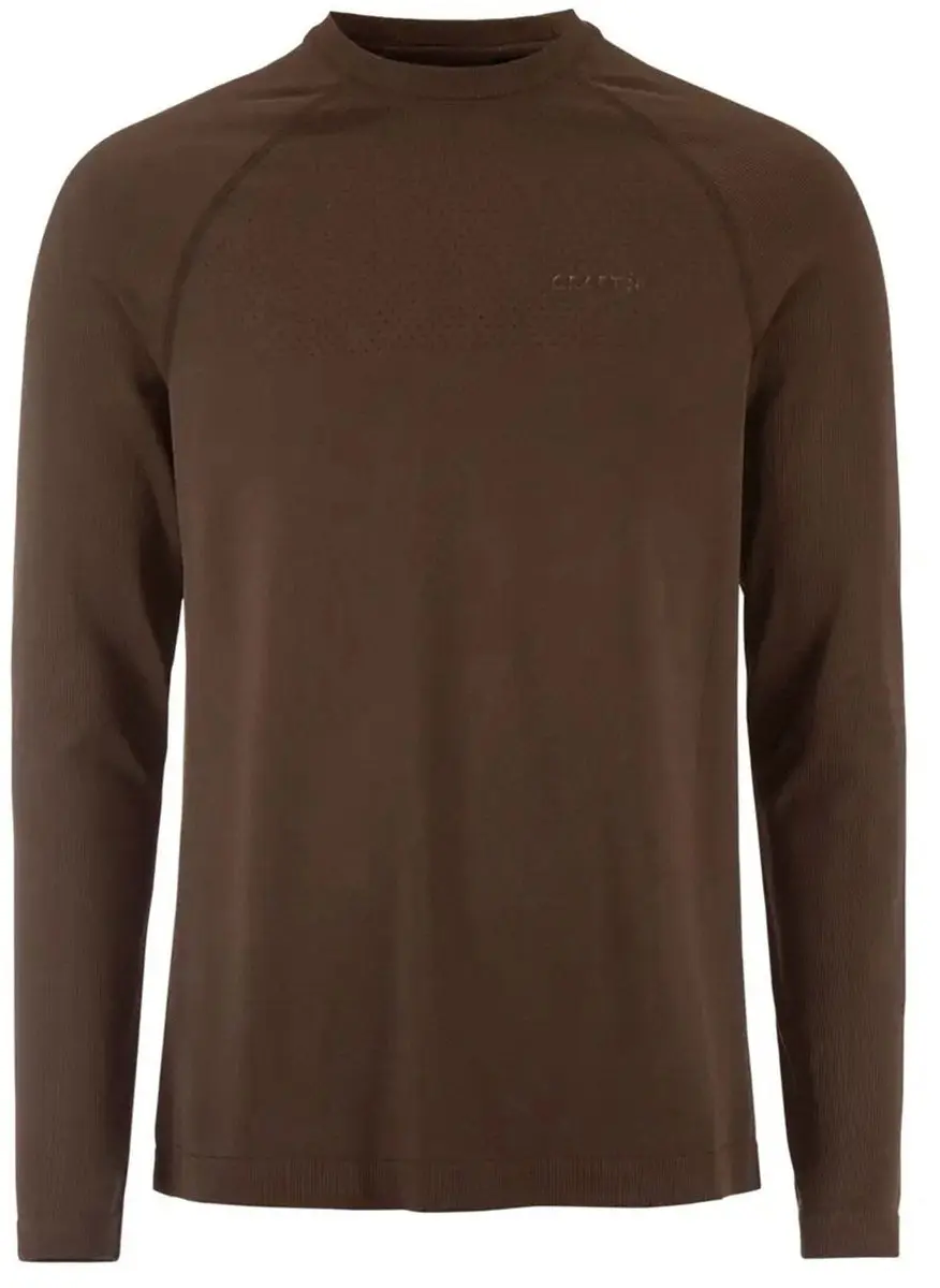 Craft Active Comfort LS Shirt Heren M - Donkerbruin - afbeelding 2 van 6