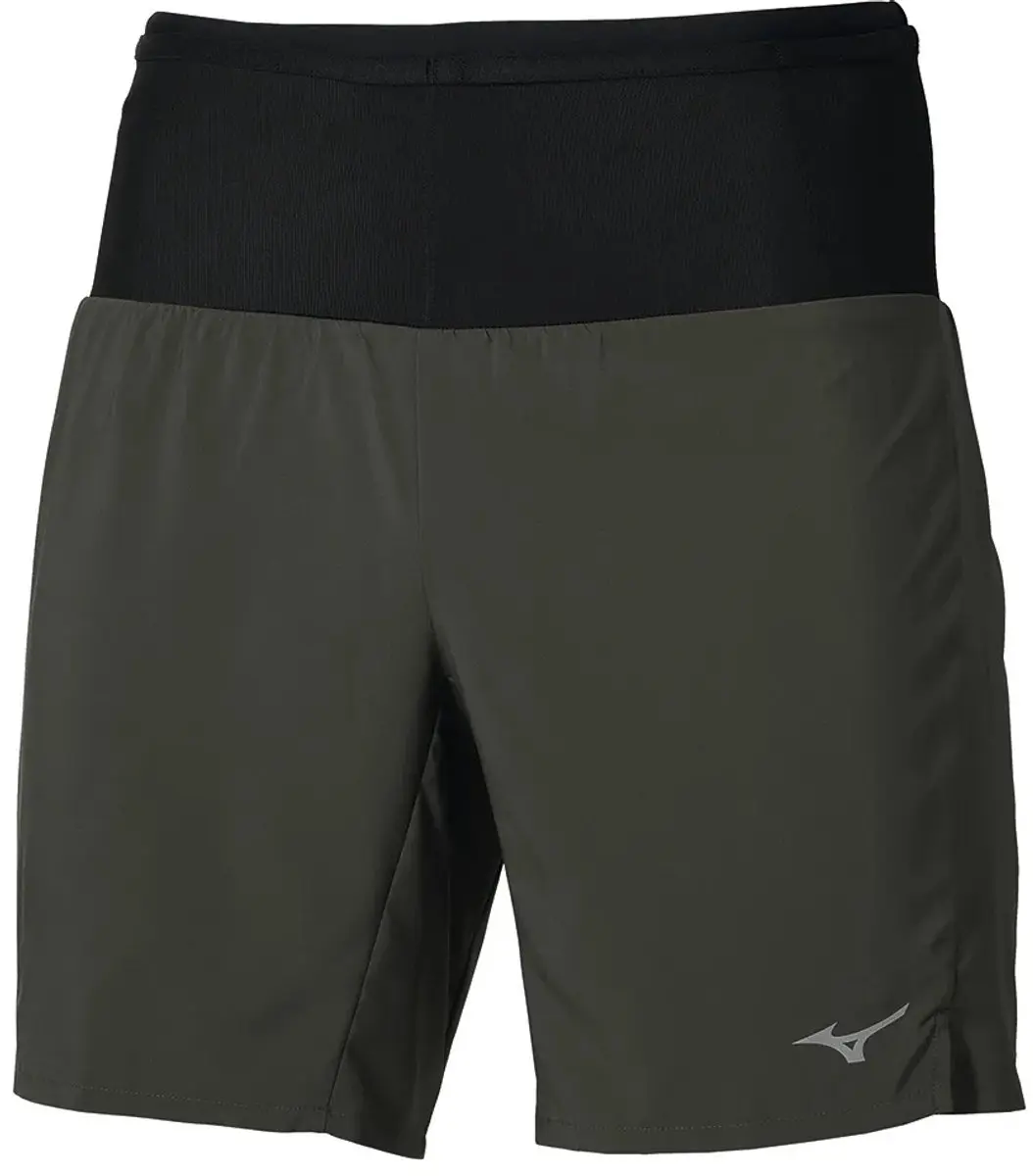 Mizuno Multi Pocket 2in1 Korte Broek Groen L Man