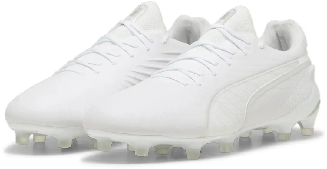 PUMA King Ultimate FG/AG Voetbalschoenen - 42,5 - Wit - afbeelding 2 van 6