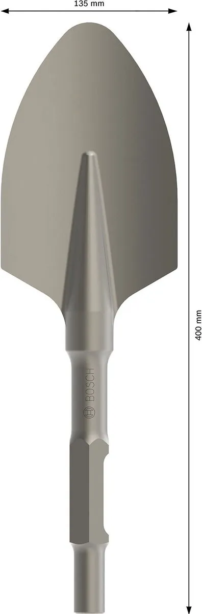 Bosch Professional HEX30 Spadebeitel 30mm - 135x450mm - afbeelding 2 van 5