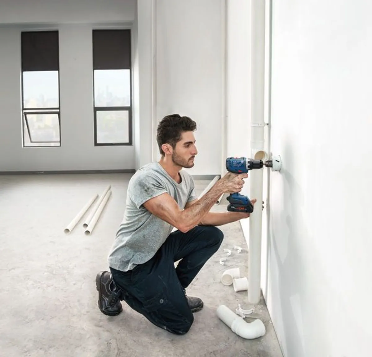 Bosch Professional GSB 18V-65 Accu Klop-/Schroefboormachine 18V - 20 Instellingen