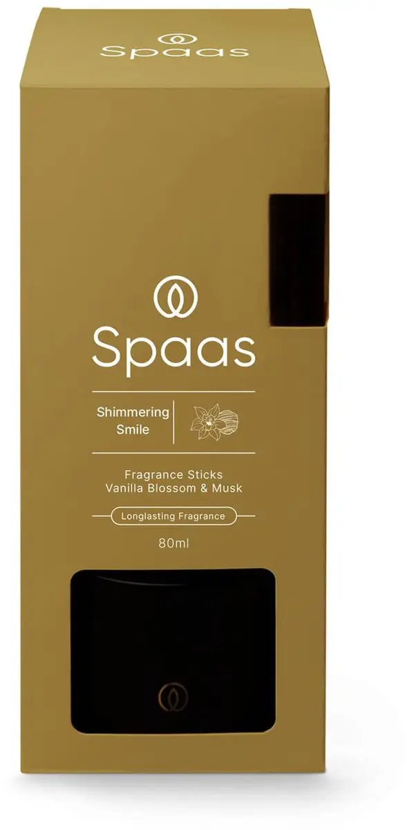 Spaas Geurstokjes Vanillsebloesem & Muskus 80ml