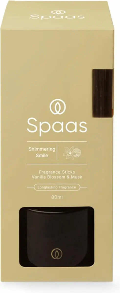 Spaas Geurstokjes Vanillsebloesem & Muskus 80ml - Wit - afbeelding 6 van 6