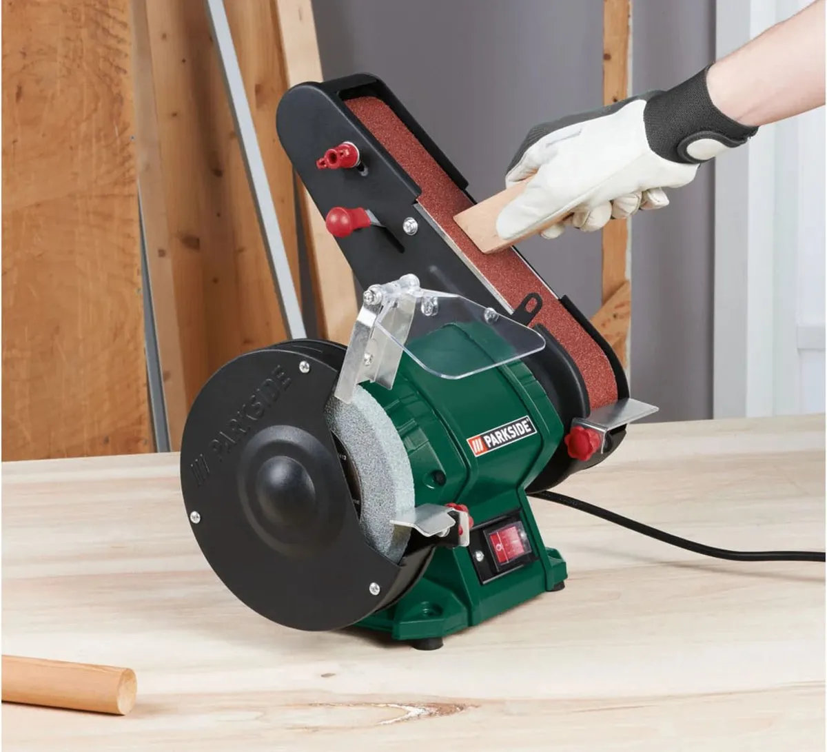 PARKSIDE Staande Slijp- en Bandschuurmachine 240W - 100353943