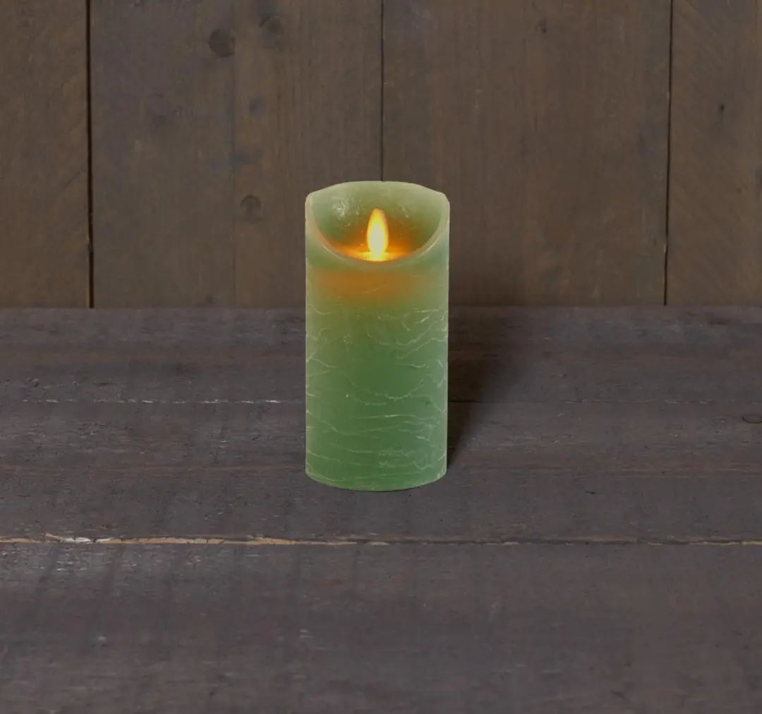 Anna's Collection LED Stompkaars Oslo Jade Groen - 15cm