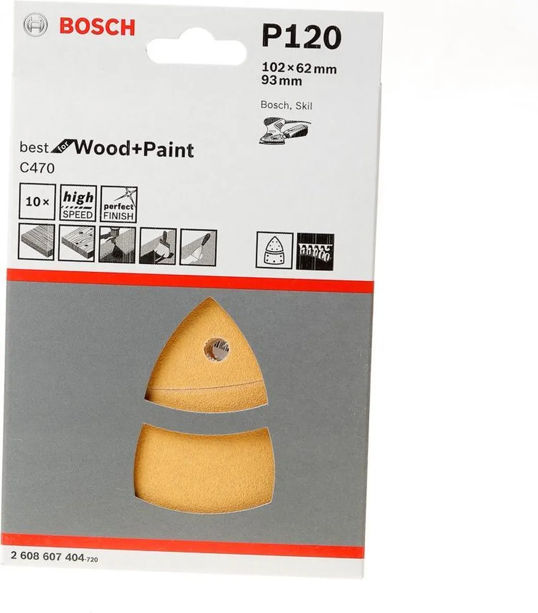 Bosch Professional Expert C470 Schuurpapier - 10 Stuks