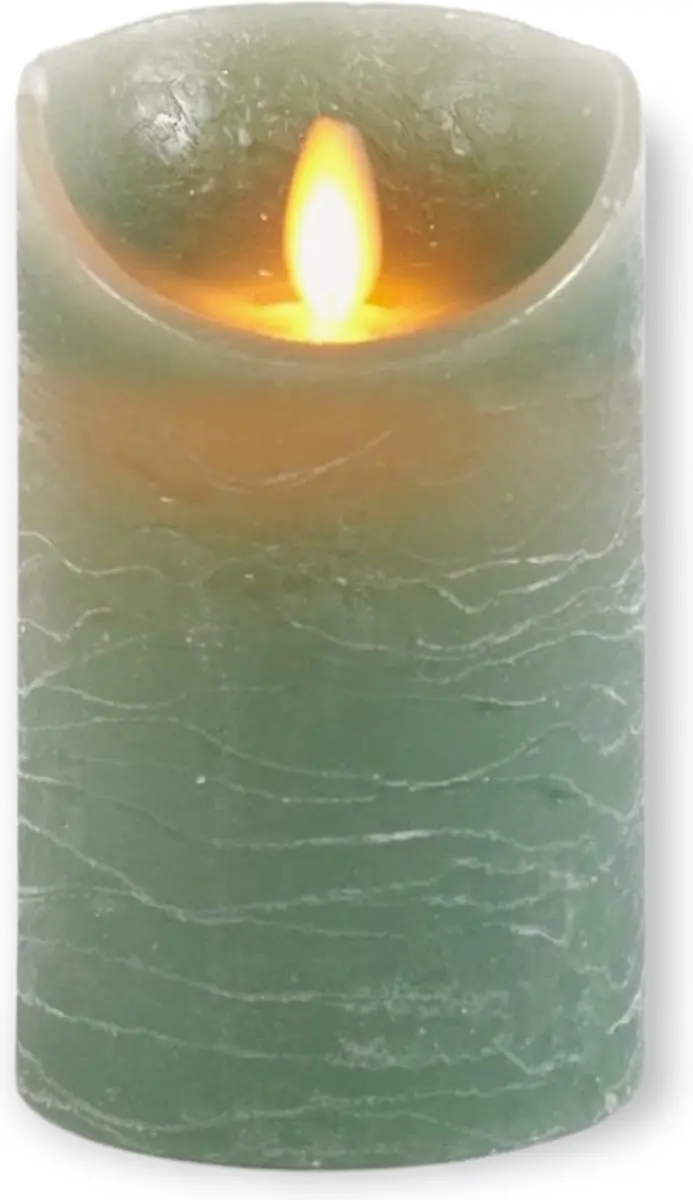 Anna's Collection Oslo LED Stompkaars - Jade Groen - 12,5 cm
